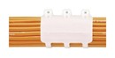 PANDUIT Стяжка Barb Ty Dome-Top ™ с площадкой под маркировку, тип маркера - обертка, 4.7 х 203 мм (ШхД), максимальный диаметр кабельного жгута 51 мм, размер площадки 46.0 x 23.1 мм, погодоустойчивый нейлон 6.6, цвет черный (250 шт.)