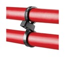 PANDUIT Кабельная стяжка Pan-Ty® с двойной петлей, неразъемная стандартная, 4.8х193 мм (ШхД), погодоустойчивый нейлон 6.6, цвет черный (100 шт.)