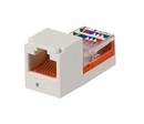 PANDUIT Универсальный модуль Mini-Com® медный, неэкранированный (UTP), категория 5е, RJ45, 8-позиционный, 8-проводной (8P8C), T568A/B, тип Leadframe, светло-серый