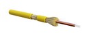 Hyperline Кабель волоконно-оптический 9/125 (SMF-28 Ultra) одномодовый, 12 волокон, плотное буферное покрытие (tight buffer), для внутренней прокладки, LSZH, нг(А)-HF, –40°C – +70°C, желтый