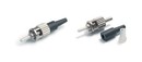 Hyperline Клеевой коннектор ST/UPC, SM (для одномодового кабеля), simplex, 0.9мм, черный
