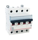 LEGRAND Автоматический выключатель, серия DX3-E, С63A, 6kA, 4-полюсный