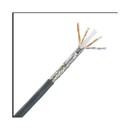 PANDUIT (PSFL6004DG-ED) (500 м) Кабель витая пара, экранированная SF/UTP, категория 6, 4 пары (23 AWG), одножильный (solid), экран - фольга + медная оплетка, с разделителем, LSZH IEC 60332-1 (нг-HFLTx), -20°C - +60°C, темно-серый