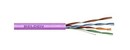 Belden 10GXE01.07500 (500 м) Кабель витая пара, экранированная (F/FTP), категория 6A (625 MHz), 4 пары, 23 AWG (0,57 мм), одножильный (solid), (-30°С - + 60°С), LSNH, фиолетовый (цена за 1 м)