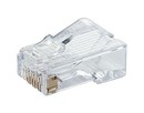 PANDUIT Модульный разъем RJ-45(8P8C) PAN-PLUG, категория 5e, 8-позиционный, 8-проводной, 24 AWG