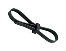 PANDUIT Кабельная стяжка Sta-Strap Bow-Ty (2 петли), стандартное сечение, 4.6 х 172 мм (ШхД), толщина 1.1 мм, максимальный объединенный диаметр пучка 32 мм, нейлон 6.6, цвет натуральный (100 шт.)