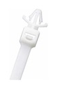 PANDUIT Кабельная стяжка Pan-Ty® Push Mount неразъемная средняя, 3.4х156 мм (ШхД), нейлон 6.6, цвет натуральный (1000 шт.)