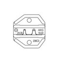 Hyperline Губки для HT-336FM для обжима D-Sub наконечников (AWG24-30/18-22) DIN 0.25-0.05/1.0-0.5 кв.mm.