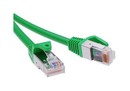 DKC / ДКС Патч-корд экранированный CAT5E F/UTP 4х2, LSZH, зелёный, 5.0м