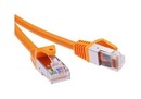 DKC / ДКС Патч-корд экранированный CAT6A F/UTP 4х2, LSZH, оранжевый, 2.0м