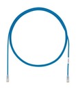 PANDUIT Патч-корд малого диаметра (4,7мм) с модульными разъёмами RJ-45 Pan-Plug™ на обоих концах, 28 AWG, UTP, Cat.6A, LSZH, 15 м, фиолетовый