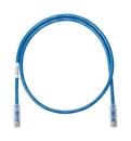PANDUIT Патч-корд TX6A 10Gig UTP, Cat.6A, с модульными разъемами TX6A™ 10Gig™ на обоих концах, 24 AWG, 30 м, синий