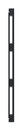 ZPAS Фальшпанель вертикальная 19" для шкафов Z-SERVER шириной 600мм, 47U, черная (RAL9005) (комлект из 2 шт)