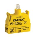 DKC / ДКС Контактный блок с клеммными зажимами под винт со светодиодом на 12В