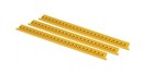 DKC / ДКС Планки со знаками (24 знака на планке), ширина 2.3мм, с черными знаками "5" на желтом фоне