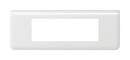 LEGRAND 78816 Декоративная рамка M45, 6М, горизонтальная установка, белая, Mosaic