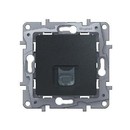 LEGRAND Модуль розетки RJ45, категория 6 UTP, антрацит, ETIKA