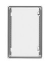 DKC / ДКС Рейки дверные, вертикальные, В=1000мм, для шкафов серий CE/ST(в упаковке 2шт)