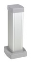 LEGRAND Snap-On Мини-колонна алюминиевая с крышкой из алюминия 1 секция, высота 0.3 м, цвет алюминий