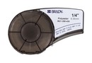 BRADY Лента 6.35 мм х 6.4 м, полиэстер, черный на прозрачном (BMP21 Plus), M21-250-430