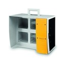 DKC / ДКС MBOX2 Корпус на 16 модулей и 4 поста с основанием 136х125 мм.