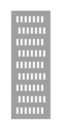 DKC / ДКС Панель под промышленные разъёмы, 56 (7 x 8) разъёмов, 1800 x 800мм