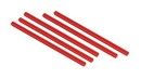 BRADY Запирающая штанга, цвет красный, 190мм, (5 шт/упак).
