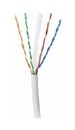 PANDUIT (305 м) Кабель витая пара, неэкранированная U/UTP, категория 6, 4 пары (23 AWG), одножильный (solid), с разделителем, LSZH-1 (60332-1), -20°C - +60°C, белый
