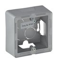 LEGRAND Коробка для накладного монтажа, одноместная, 89x89x44.8 мм, алюминий, Valena Life
