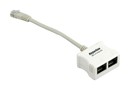 Hyperline Разветвитель RJ-45 4Pr.T568A/T568B -> 2 x 2Pr.10BASE-T