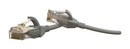 Hyperline Патч-корд U/UTP, категория 6 (100% Fluke Component Tested), 28AWG, LSZH, 1.5 м, серый
