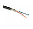 Hyperline (305 м) Кабель для сетей Industrial Ethernet, категория 5e, 2x2x24 AWG, многопроволочные жилы (patch), SF/UTP, двойная оболочка PVC (UV), серый