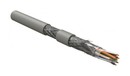 Hyperline (500 м) Кабель для сетей Industrial Ethernet, категория 5e, 4x2x26 AWG, многопроволочные жилы (patch), SF/UTP, PU, серый