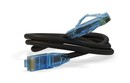 Hyperline Патч-корд U/UTP, Cat.6 (100% Fluke Component Tested), LSZH, 0.3 м, черный