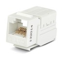 Hyperline Вставка Keystone Jack RJ-45(8P8C), категория 6, 110 IDC, заделка с помощью NE-TOOL, белая