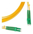 Hyperline Патч-корд волоконно-оптический (шнур) SM 9/125 (OS2), LC/APC-LC/APC, 2.0 мм, duplex, LSZH, 5 м