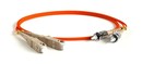 Hyperline Патч-корд волоконно-оптический (шнур) MM 62.5/125, ST-SC, 2.0 мм, duplex, LSZH, 5 м