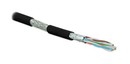 Hyperline (500 м) Кабель витая пара, экранированная (S/FTP), категория 6a, 4 пары (23 AWG), одножильный (solid), каждая пара в фольге, общий экран - медная оплетка, для внутренней прокладки, нг(A)-HF, –20°C – +60°C, черный