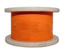 Hyperline Кабель волоконно-оптический 62.5/125 (OM1) многомодовый, 1 волокно, simplex, плотное буферное покрытие (tight buffer) 0.9 мм, LSZH, нг(А)-HF, оранжевый