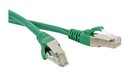 Hyperline Патч-корд F/UTP, экранированный, Cat.6 (100% Fluke Component Tested), LSZH, 0.5 м, зеленый