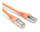 Hyperline Патч-корд F/UTP, экранированный, Cat.6 (100% Fluke Component Tested), LSZH, 0.5 м, оранжевый