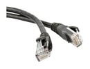 Hyperline Патч-корд F/UTP, экранированный, Cat.6 (100% Fluke Component Tested), LSZH, 1 м, черный