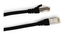 Hyperline (PC-LPM-STP-RJ45-C6-10F-BK) Патч-корд FTP, экранированный, Cat.6 (100% Fluke Component Tested), 3 м, черный