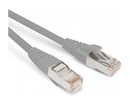 Hyperline Патч-корд SF/UTP, экранированный, Cat.6a (100% Fluke Component Tested), LSZH, 15 м, серый