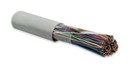 Hyperline Кабель витая пара, неэкранированная U/UTP, категория 3, 100 пар (24 AWG), одножильный (solid), LSZH нг(А)-HF, –20°C - +60°C, серый
