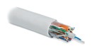 Hyperline Кабель витая пара U/UTP, категория 5, 25 пар (4 пары (24 AWG)х6 +1 пара (24 AWG)), 1 пара в LSZH оболочке, одножильный (solid), LSZH нг(А)-HF, –20°C – +60°C, серый