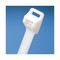 PANDUIT Неоткрывающаяся кабельная стяжка Pan-Ty® 12.7х1019 мм (ШхД), очень широкая, нейлон 6.6, диаметр кабельного жгута 63.5-305 мм, цвет натуральный (100 шт.)