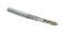 Hyperline (305 м) Кабель витая пара SF/UTP, категория 5e, 4 пары (24 AWG), одножильный (solid), экран - фольга + медная оплетка, LSZH, –20°C – +75°C, серый - гарантия:15 лет компонентная, 25 лет системная