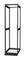 Hyperline Открытая стойка 19-дюймовая (19"), 42U, высота 2070 мм, двухрамная, ширина 550 мм, глубина регулируется 600-850 мм, цвет черный (RAL 9005)