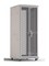 Hyperline Шкаф напольный 19-дюймовый, 32U, 1610x600х1000 мм (ВхШхГ), передняя и задняя распашные перфорированные двери (75%), ручка с замком, цвет серый (RAL 7035) (разобранный)
